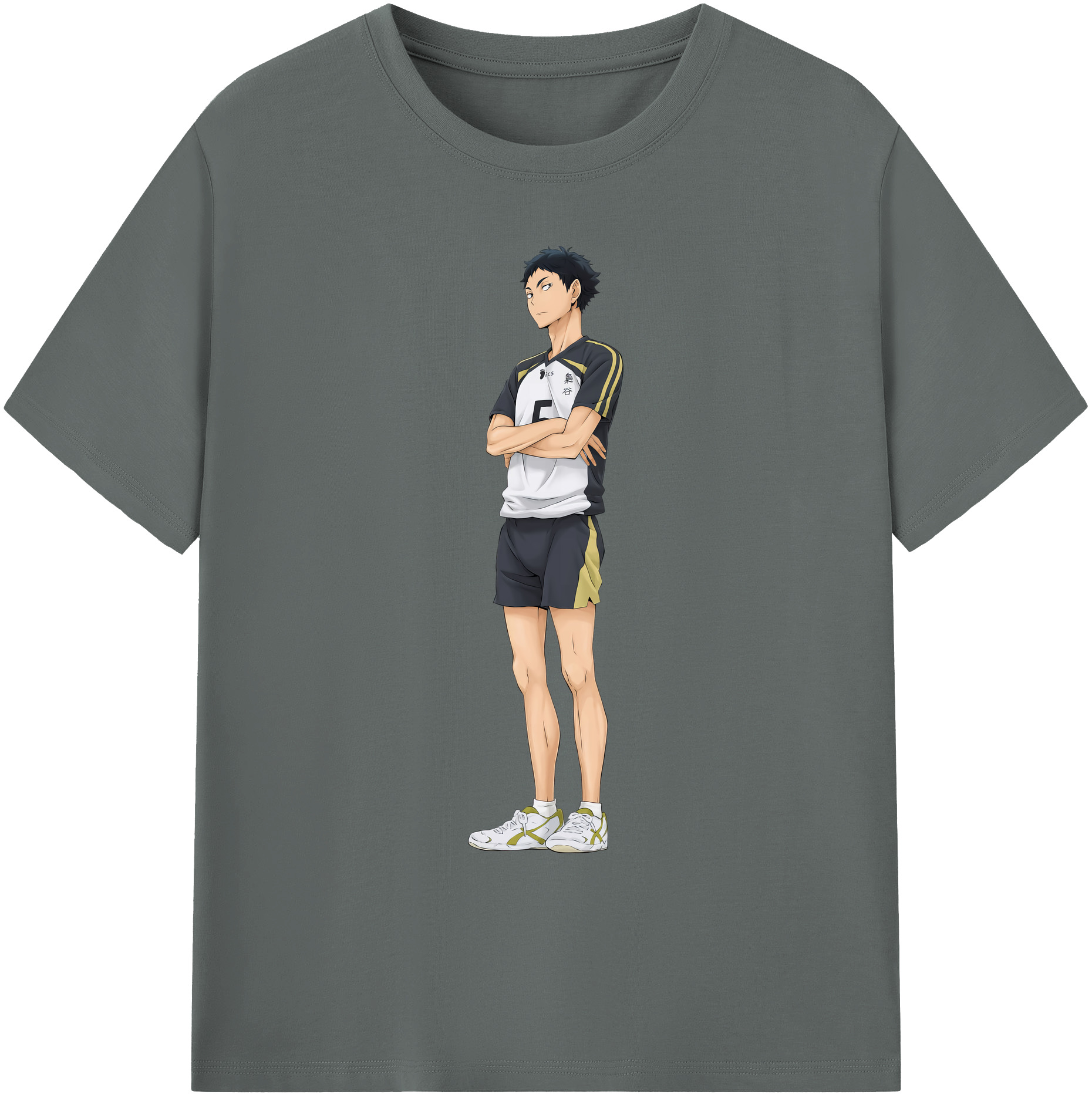 （画像用） ハイキュー!! Haikyu!! 綿100％ メンズ半袖Tシャツ｜肌触りやわらか＆通気性